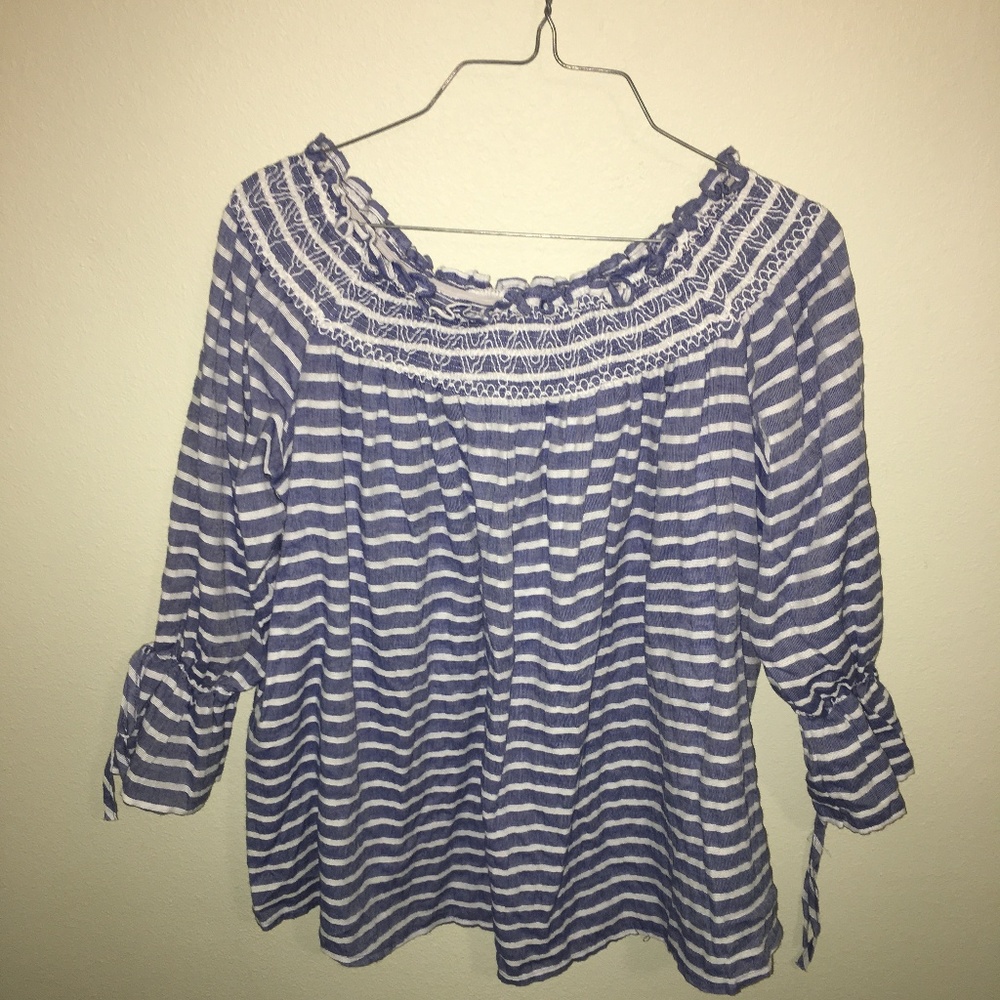 Striped Boutique Top